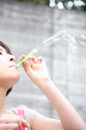 身近な人たちのためにふわふわなマスクを